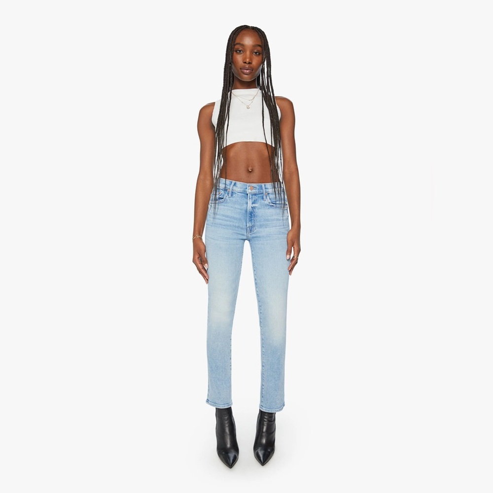 Mother Jeans- Insider Flood in light wash size 30